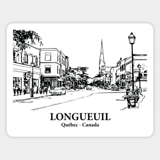 Longueuil - Québec Magnet
